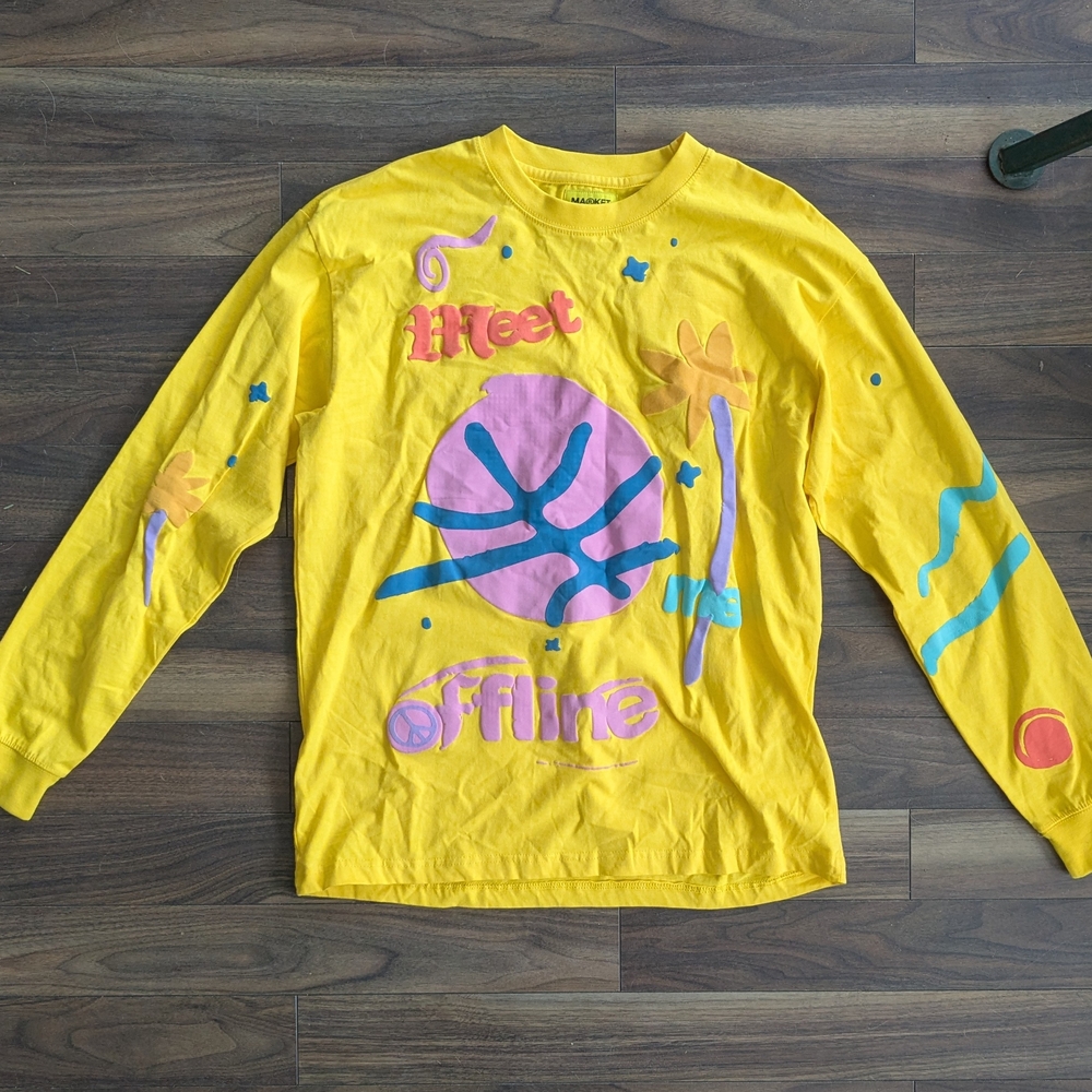 Market Studios "Meet Me Offline" Crewneck Sweater